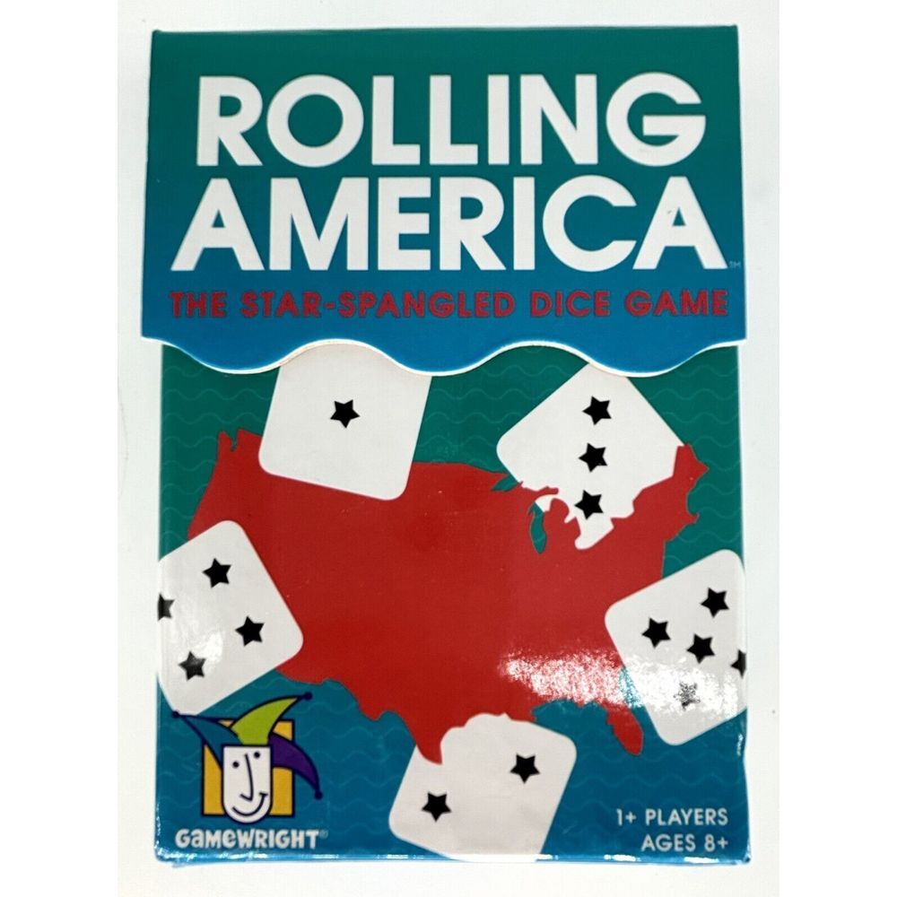 Rolling America The Star Spangled‎ Dice Game 1+ Players Ages 8+